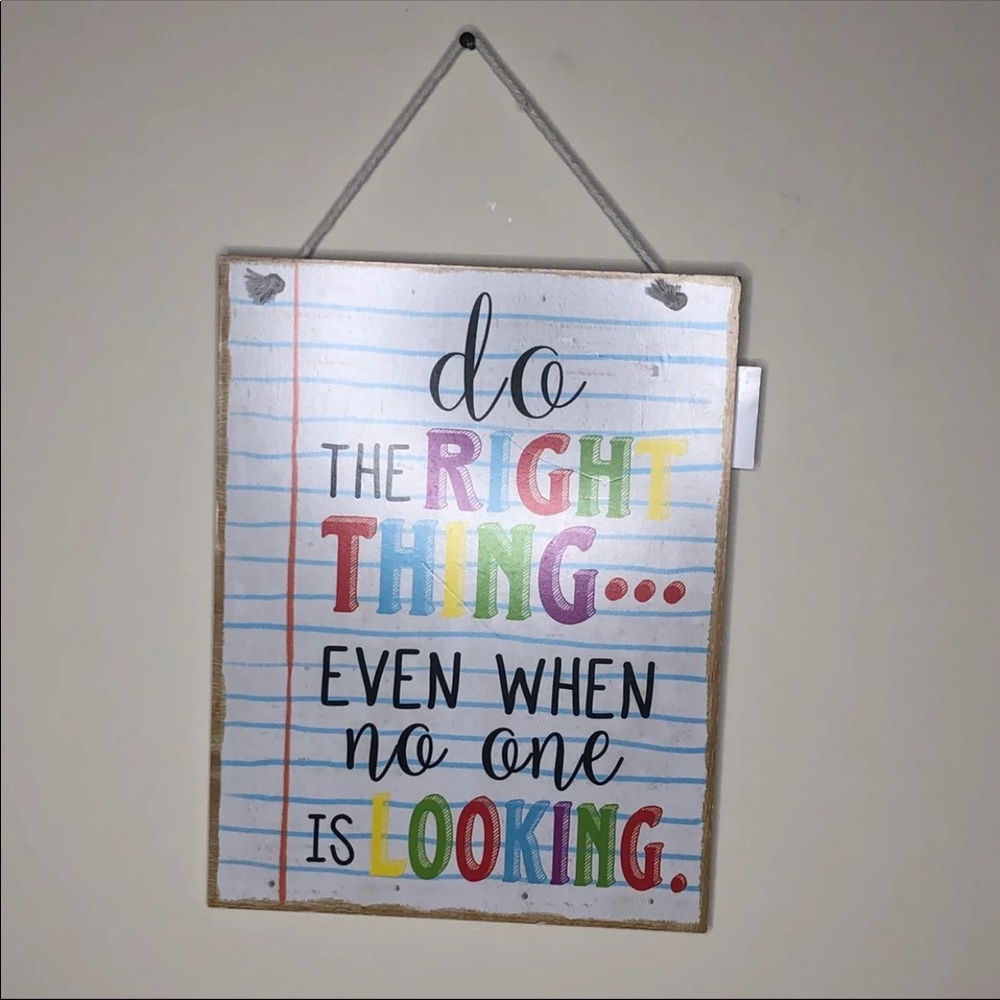 Teacher's Wall Decor Art